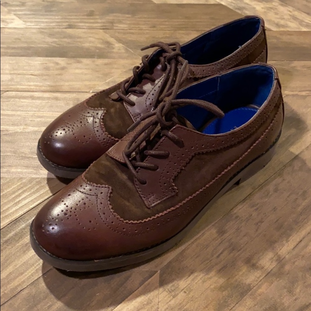 Ralph Lauren women’s lace up oxford loafer